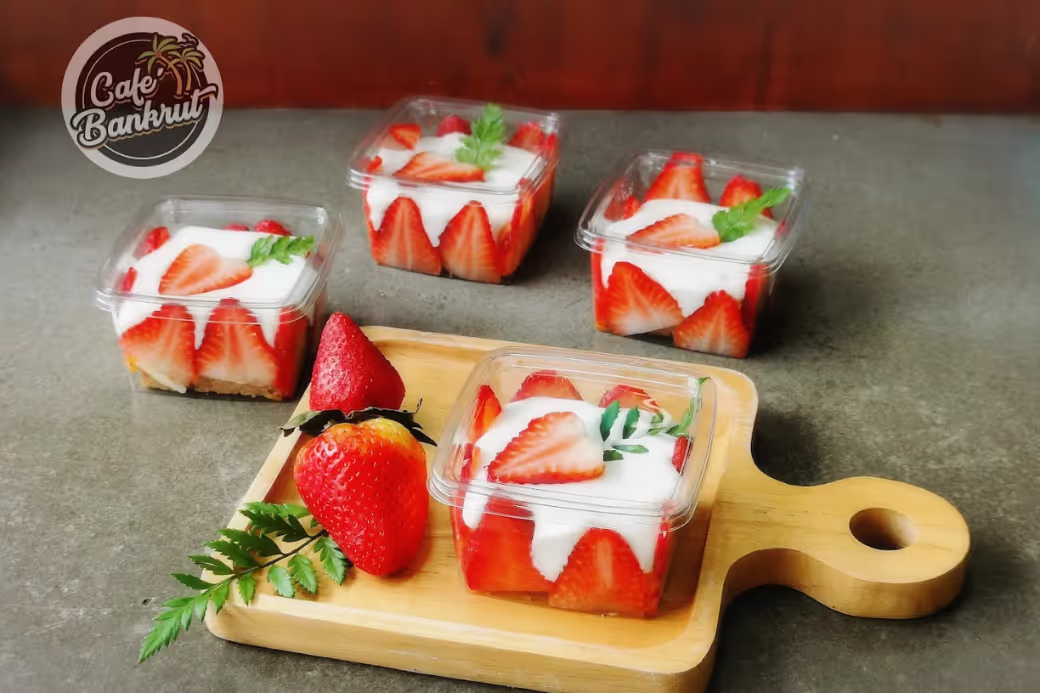 ภาพรวมของเมนูกาแฟ เครื่องดื่ม และเบเกอรี่ที่จัดวางอย่างสวยงาม