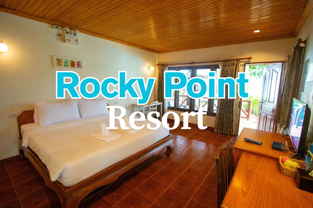 ห้องพักวิลล่าริมทะเล Beachfront Villa ที่ ร็อคกี้ พอยท์ รีสอร์ท พร้อมระเบียงส่วนตัวชมวิวทะเล