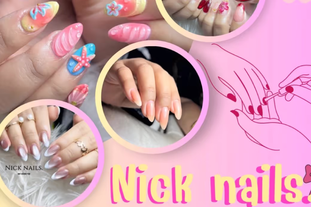 ลายเล็บเจลสวยๆ และงานเพ้นท์เล็บสุดประณีตจากร้าน Nick nail studio