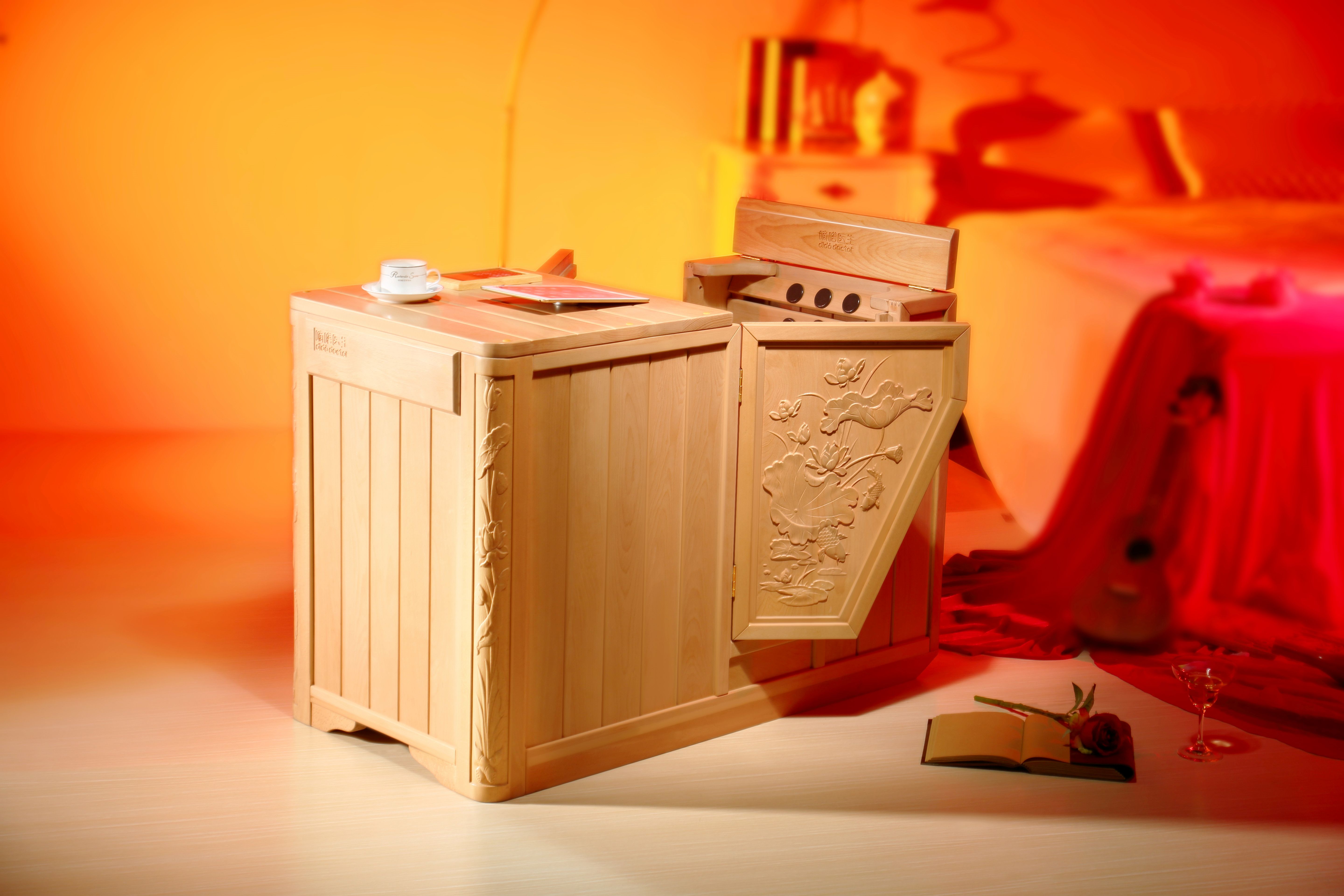 Girl having a cup of coffee