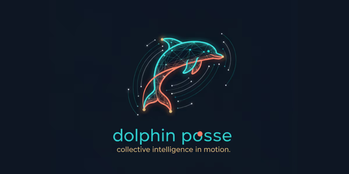 Diverse group of professionals collaborating, representing The Dolphin Posse community