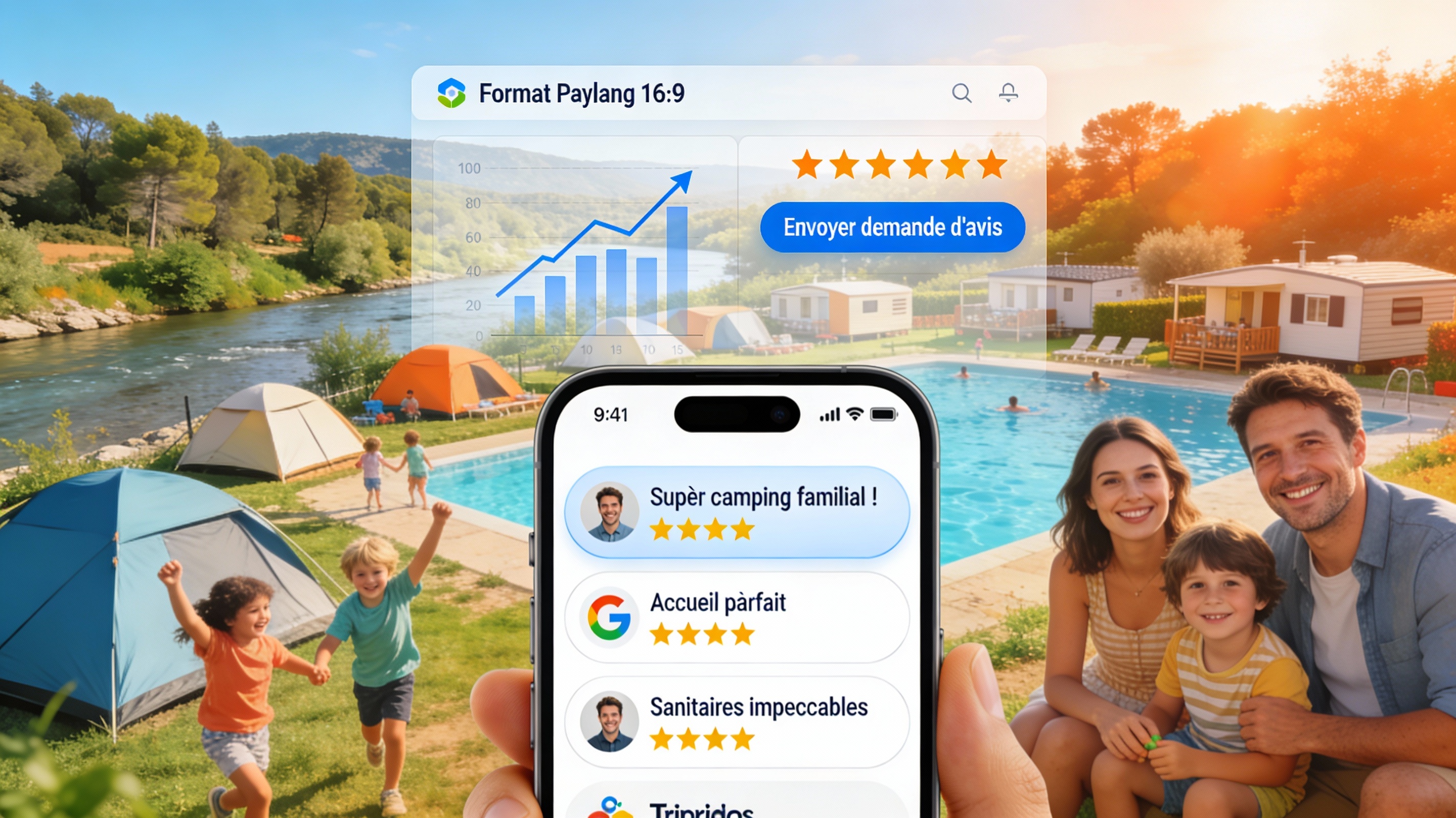 remplir vos emplacements grace aux avis clients camping