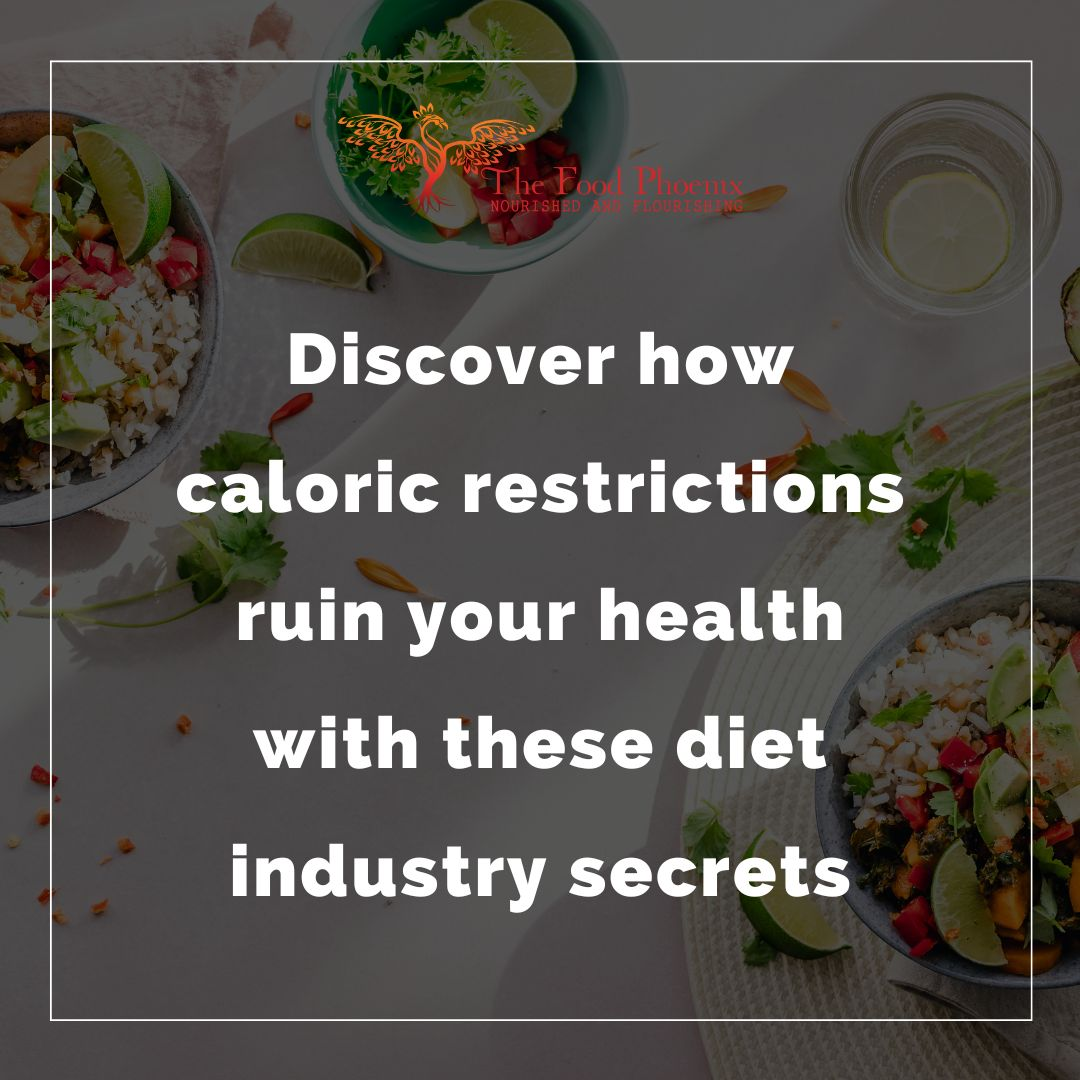 Discover how caloric restrictions ruin your health with these diet industry secrets