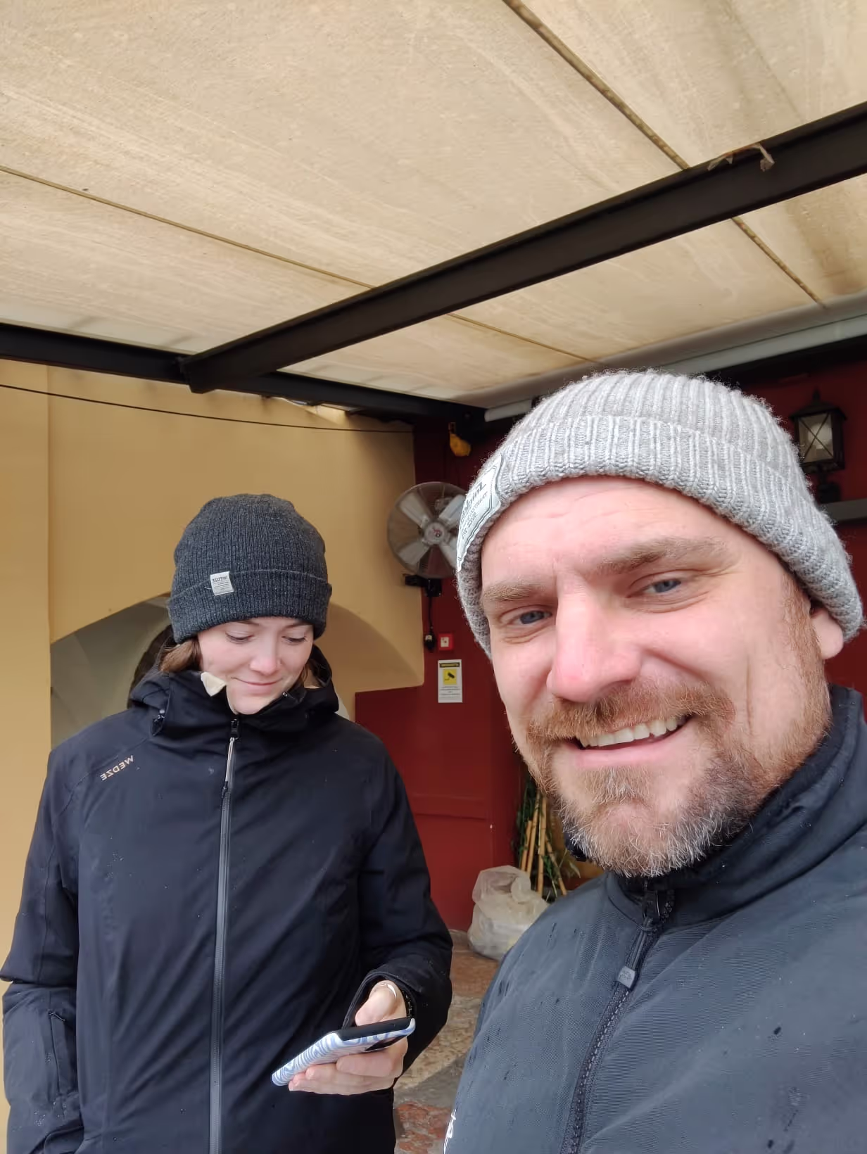 Konrad and caro in Italy