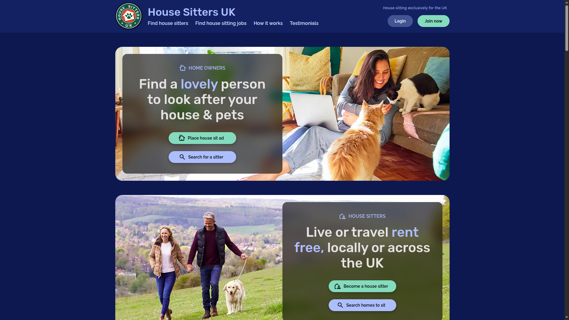 House sitter UK