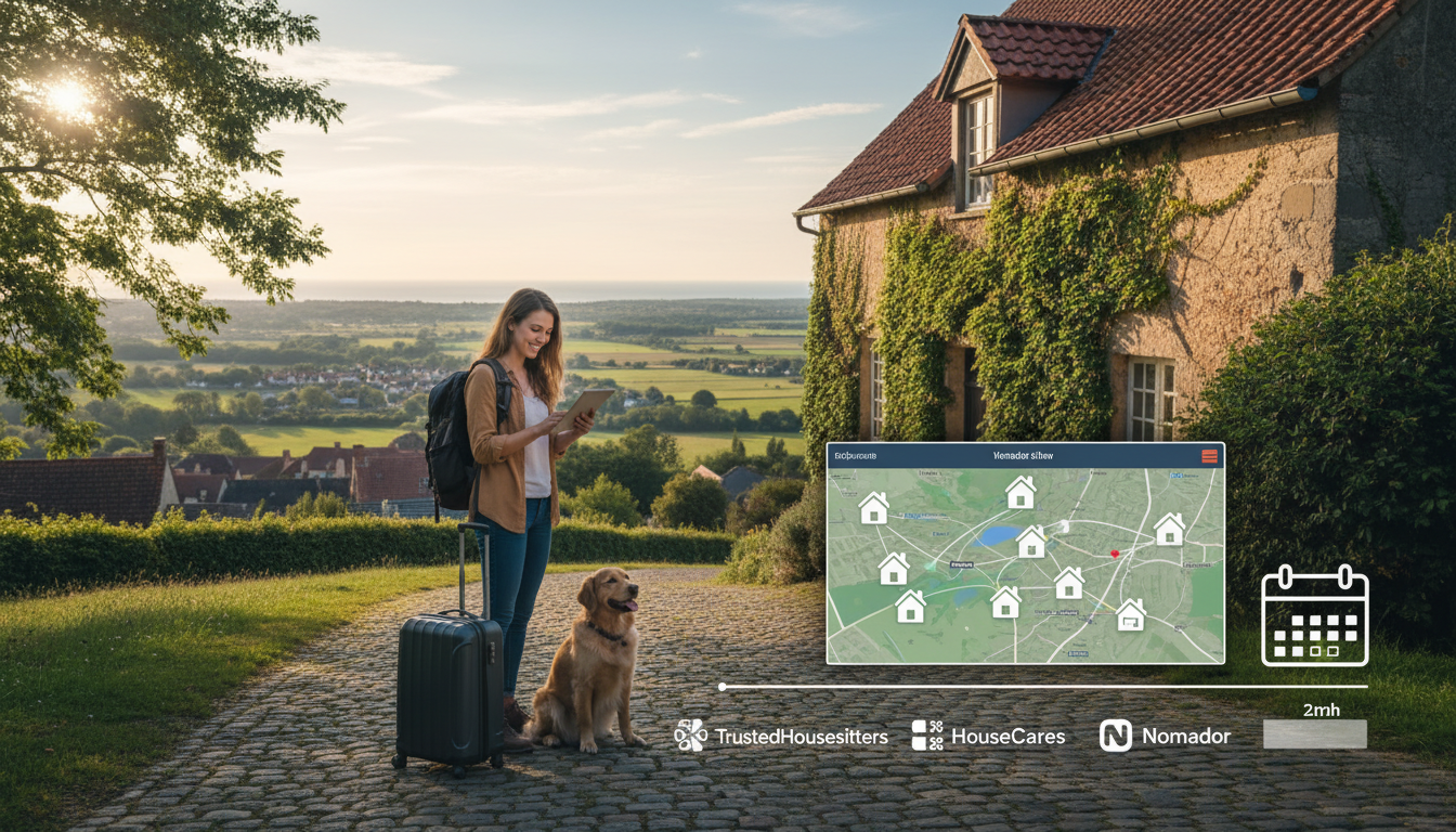 How to find house sitting options that allow long-term stays via online platforms?