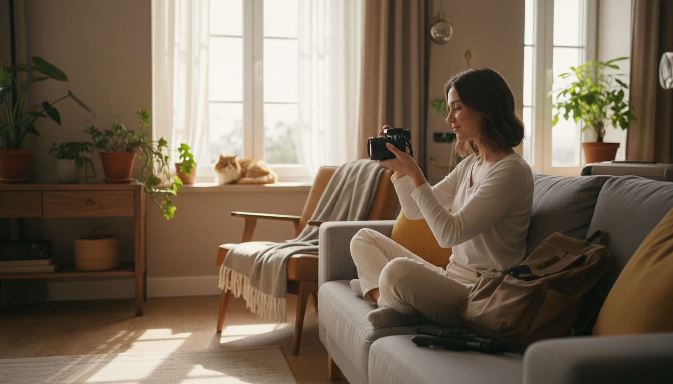 Taking Photos During the House Sit