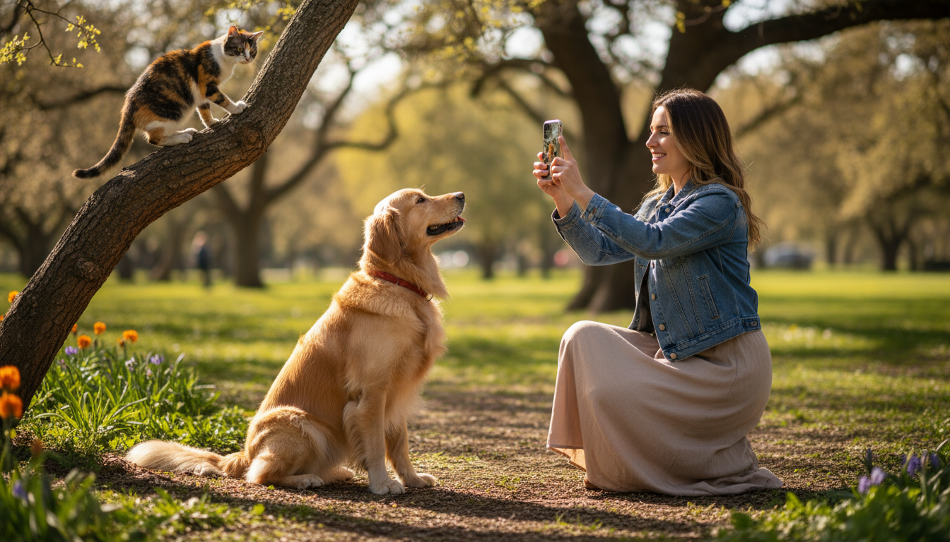 Taking Photos During the House Sit