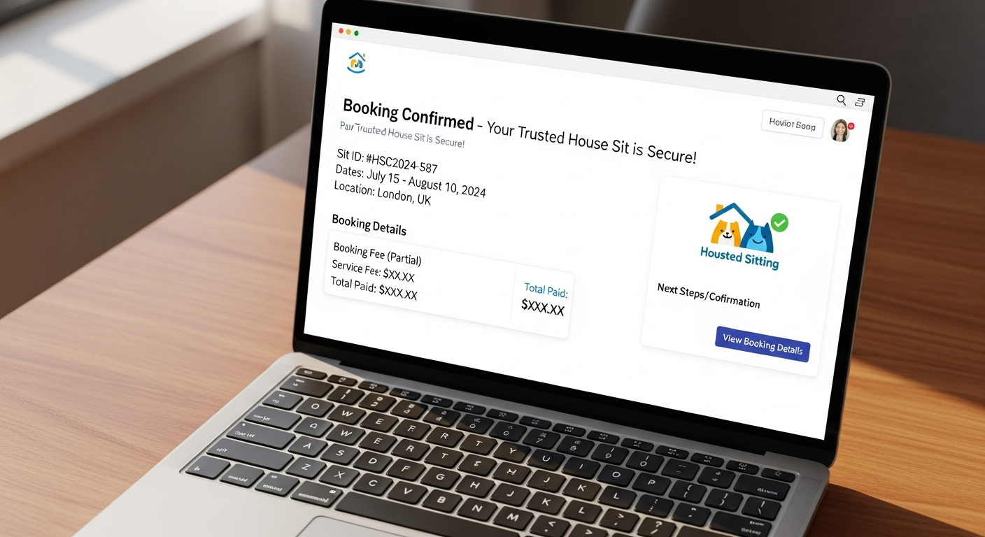 Trusted House Sitters New Booking Fee
