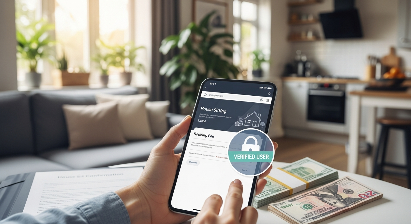 Trusted House Sitters Booking Fee