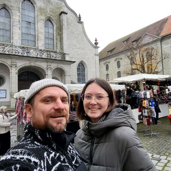 Konrad and Caro exploring Germany Konrad and Caro exploring Germany