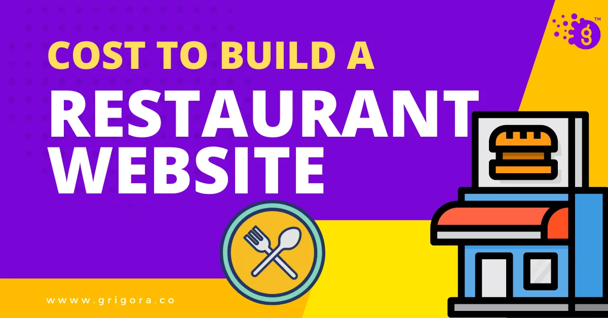 cost of building a restaurant website