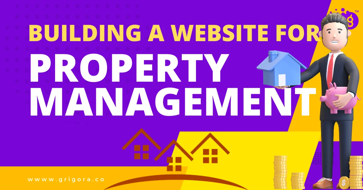 create a property management website