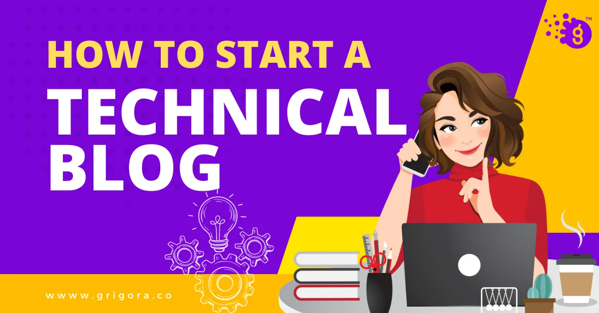 how to start a technical blog