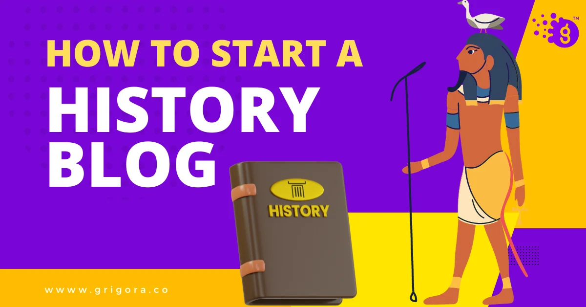 start a history blog