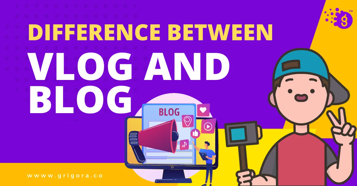 difference between a vlog and a blog