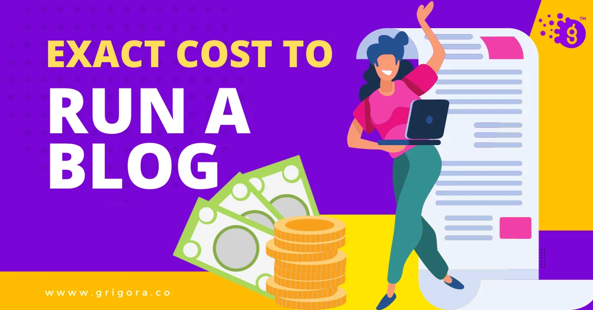 how much does it cost to run a blog