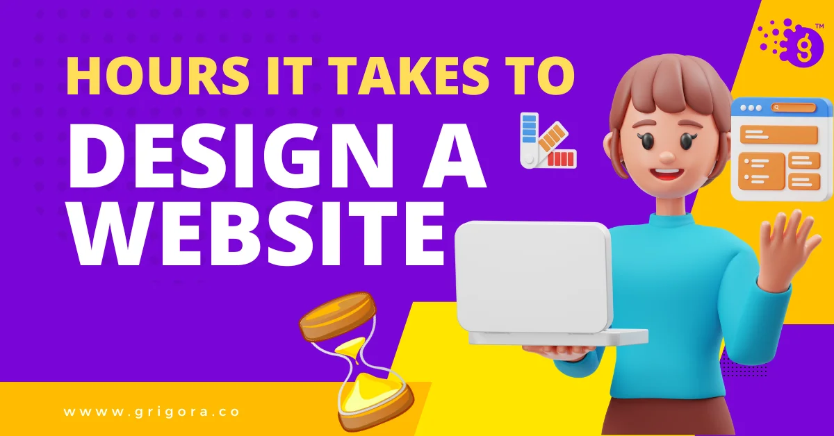 hours does it takes to design a website