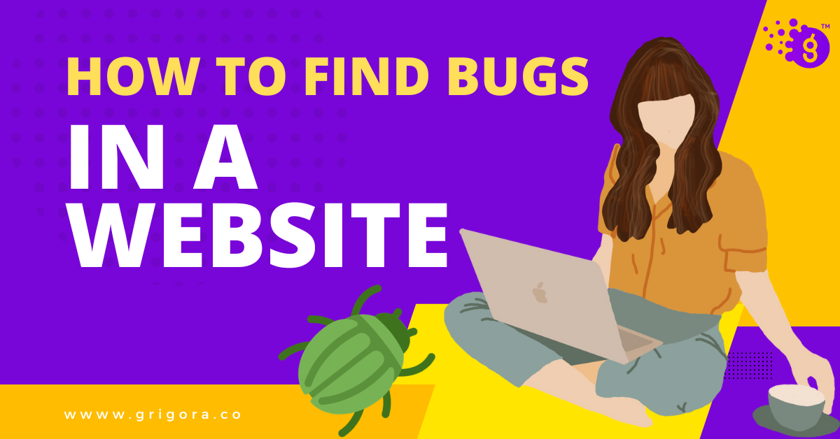 find bugs in website
