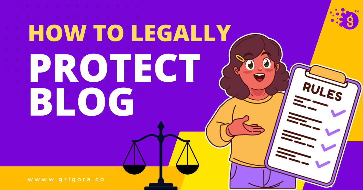 how to legally protect your blog