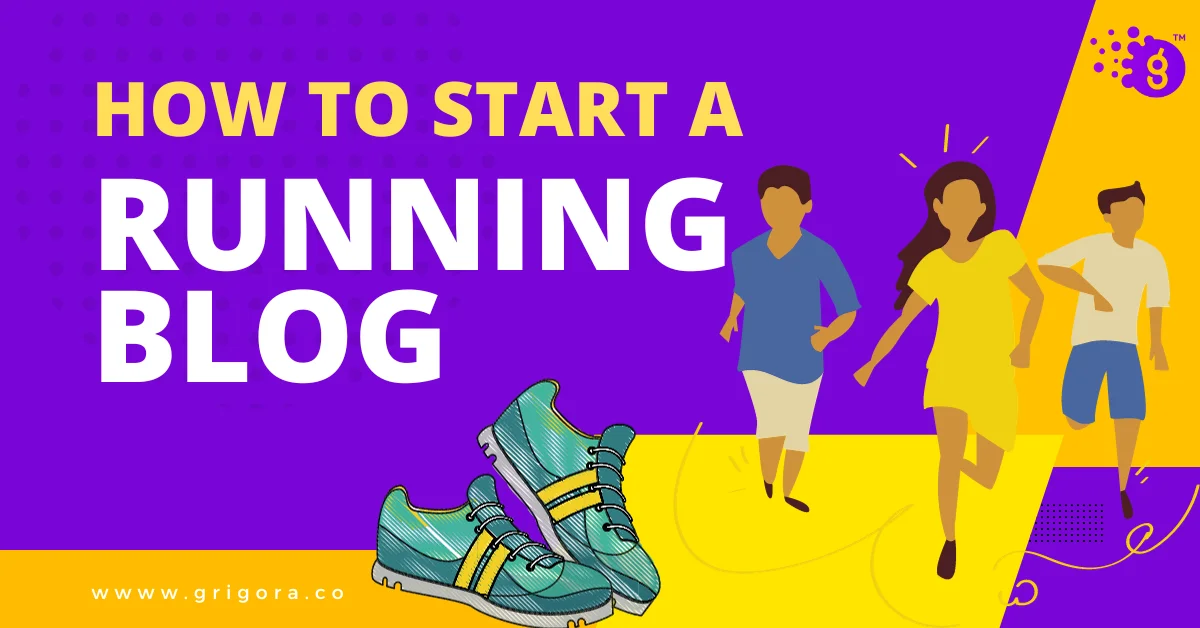 how to start a running blog