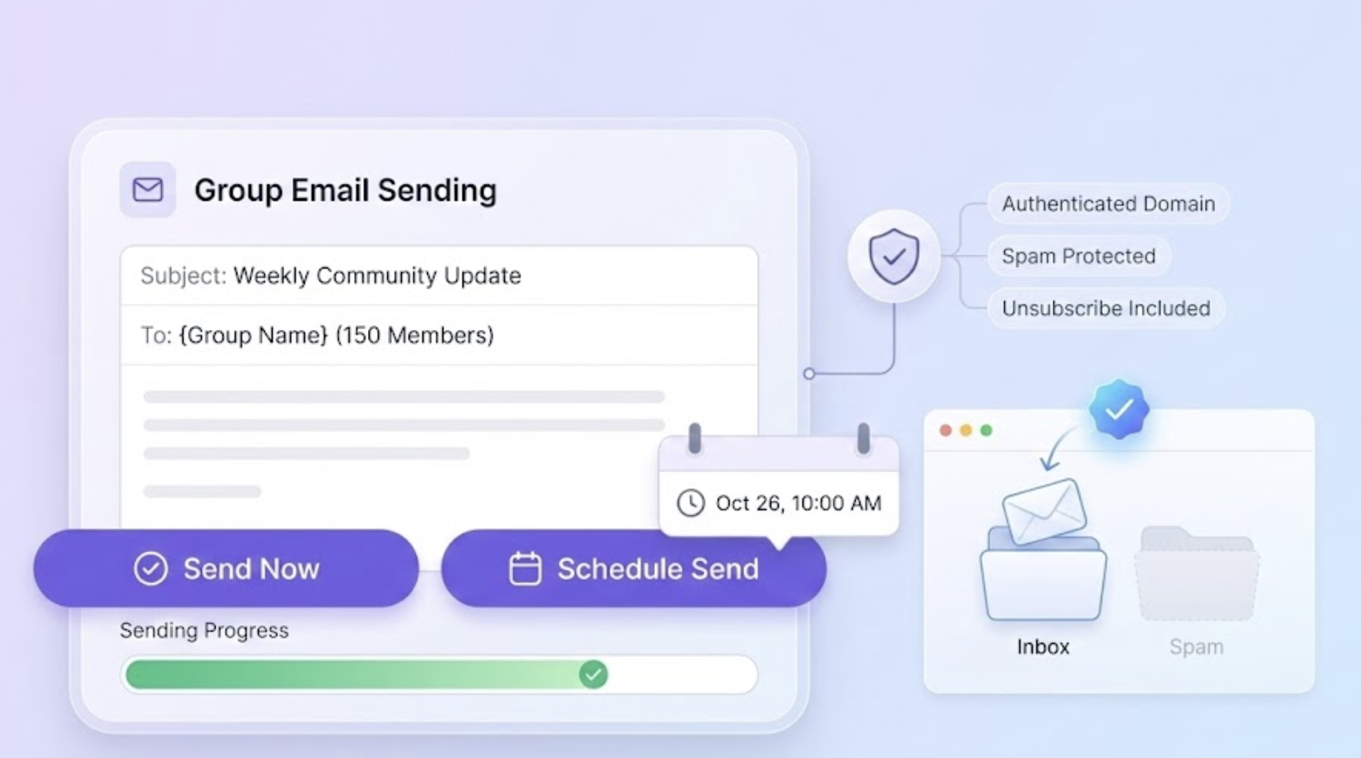 Sending and Deliverability