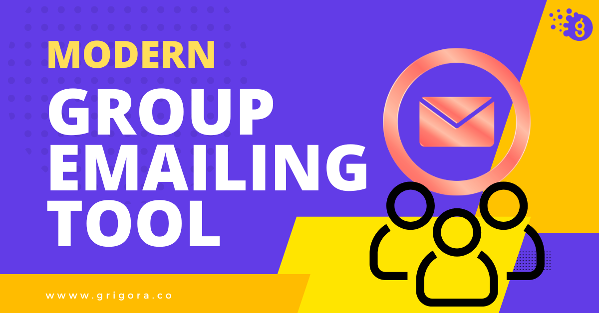 Modern Group Emailing Tool