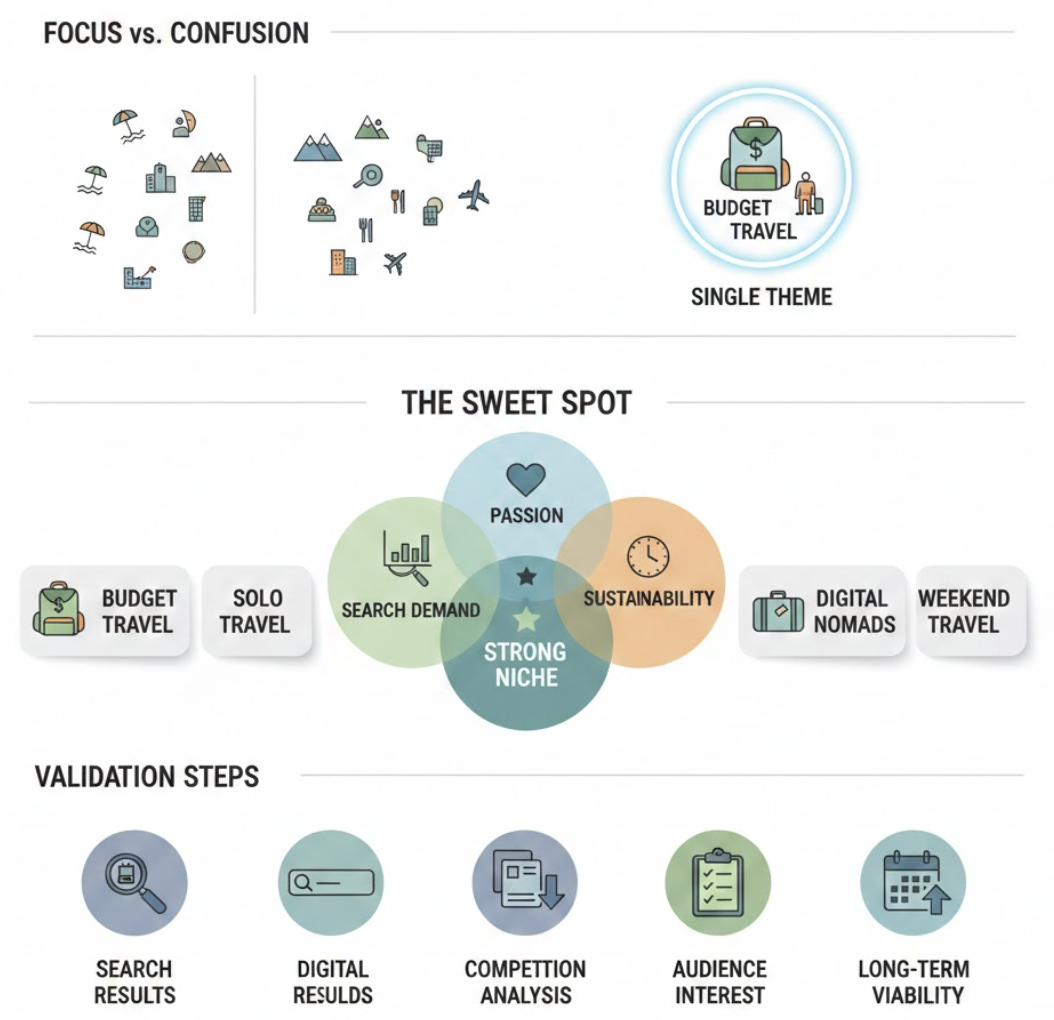 Choosing Your Travel Blog Niche