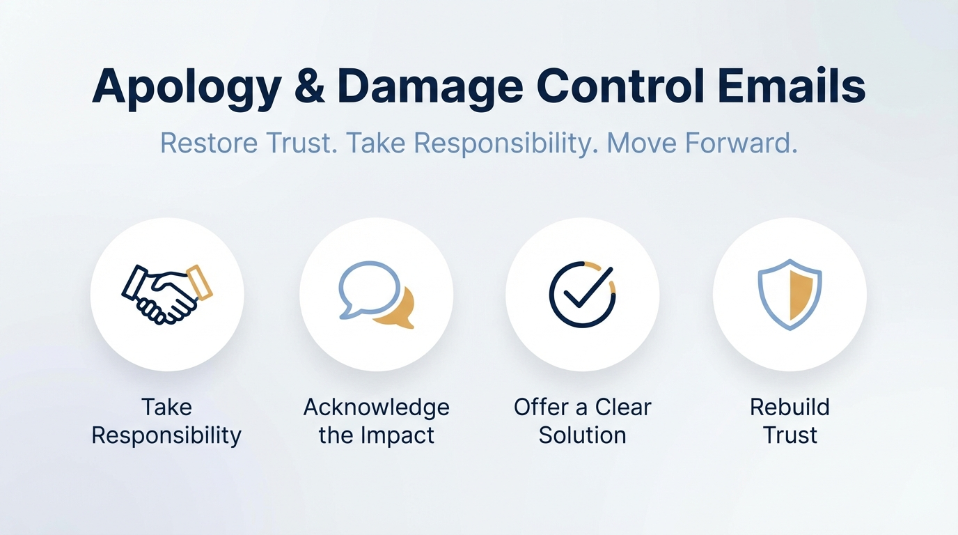 Apology & Damage Control Emails