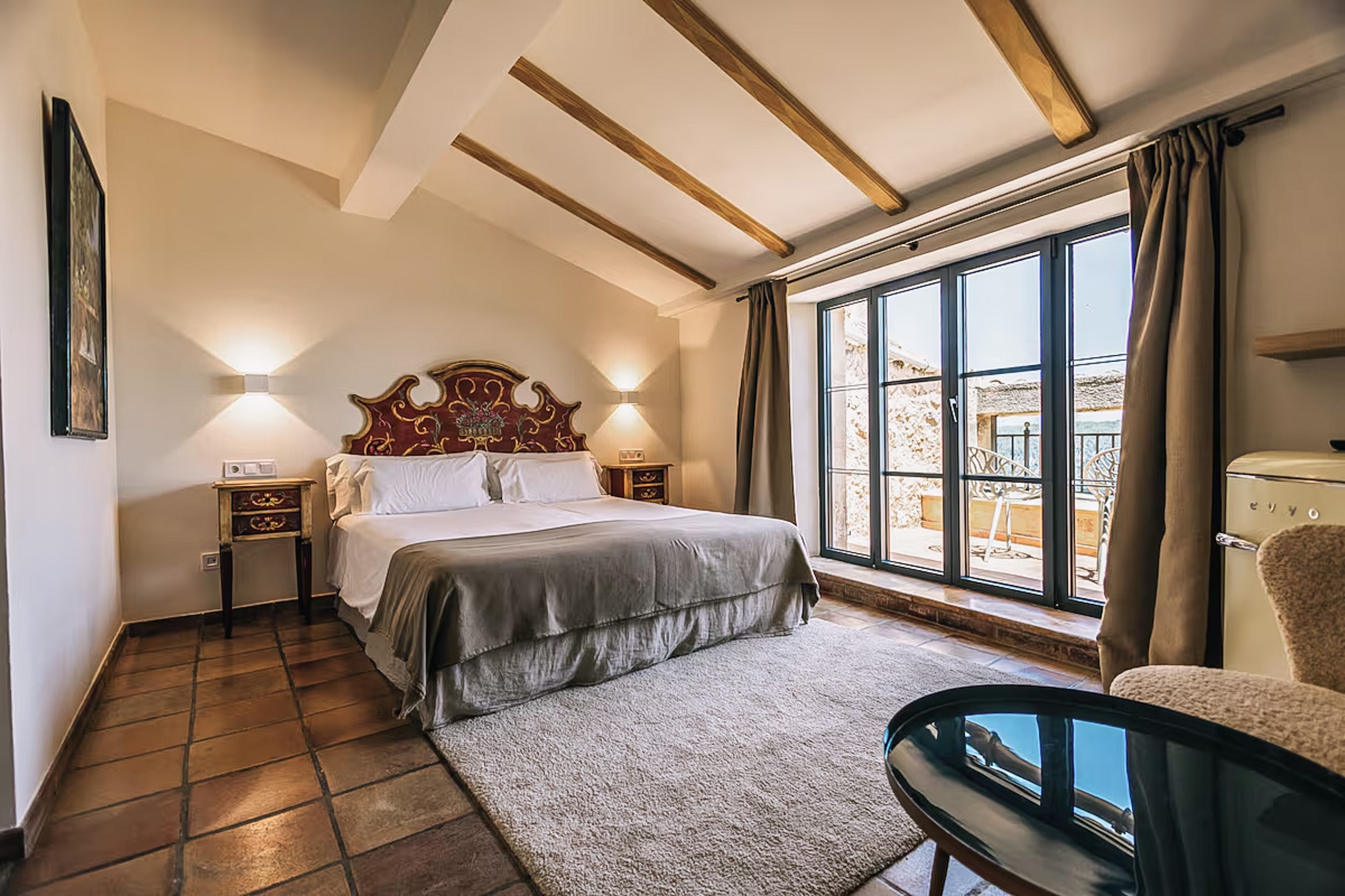 Spacious Junior Suite with a private balcony