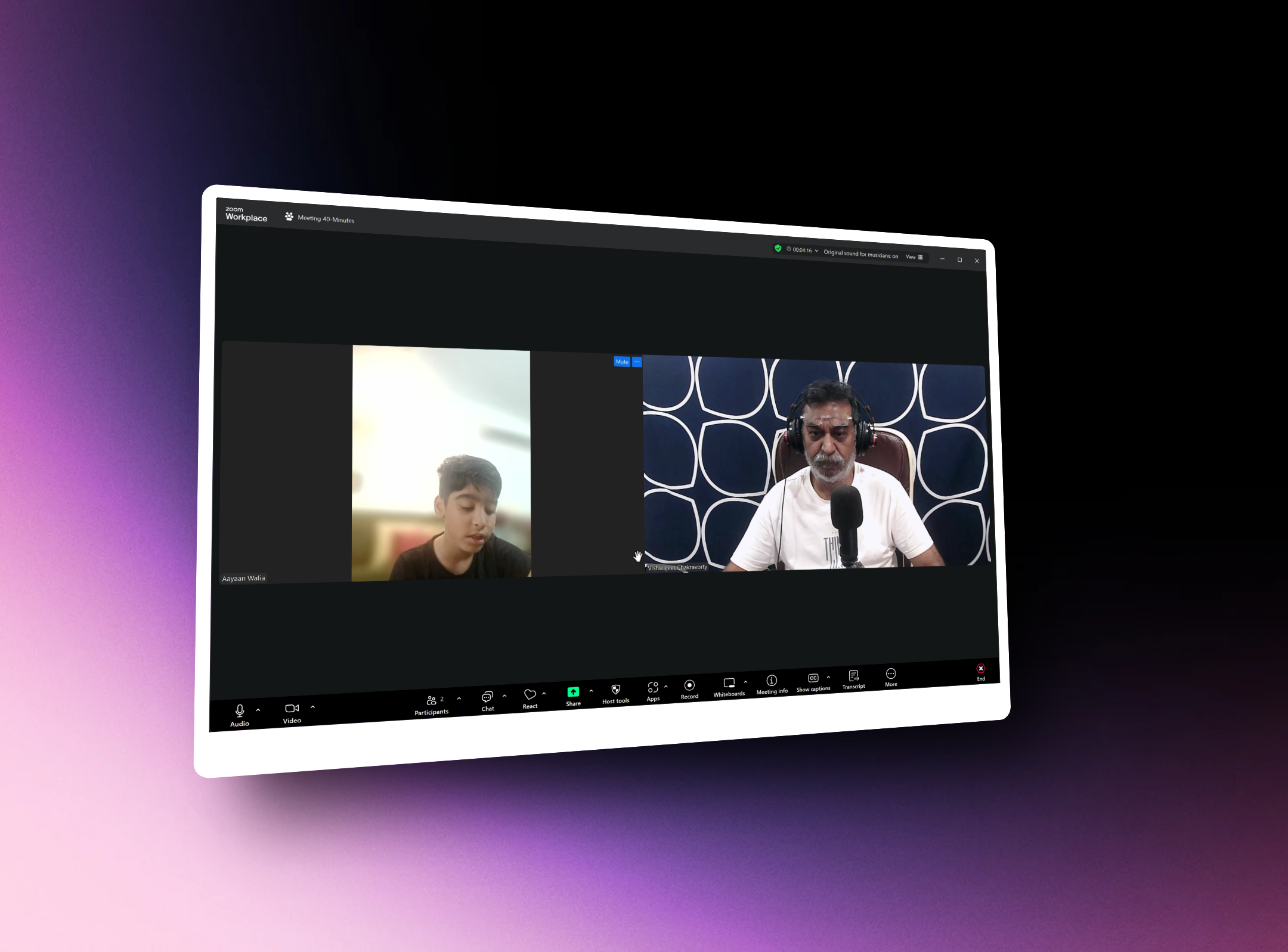 A young student intently playing an acoustic guitar during a lesson, with a warm smile.