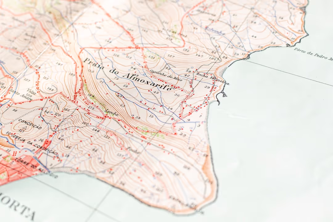 Map showing service area around Nottinghamshire