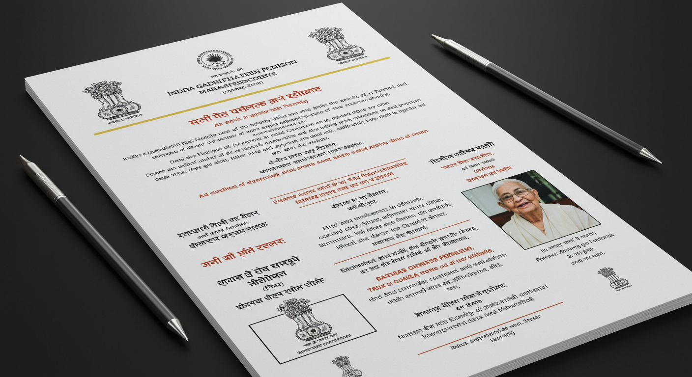 Maharashtra Government Indira Gandhi National Old Age Pension