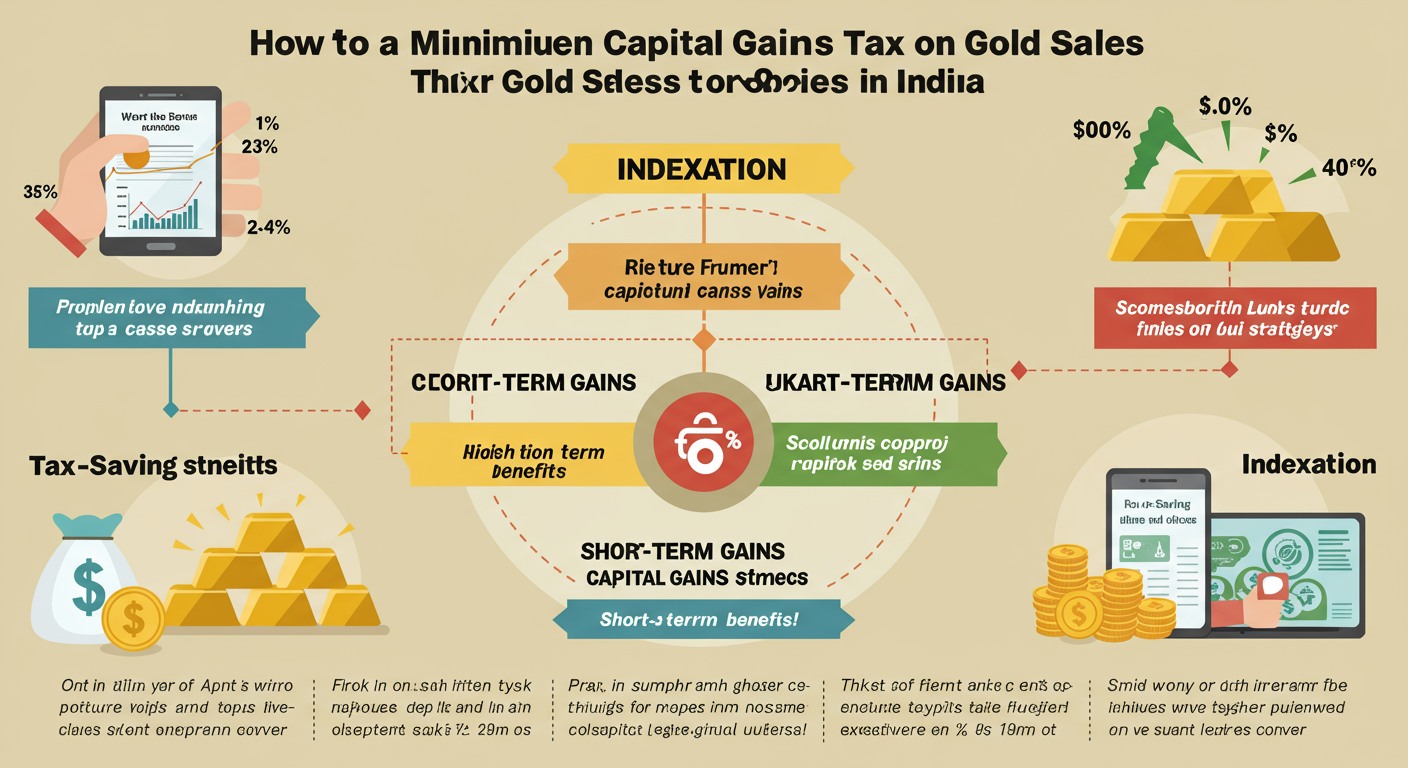 How to Minimise Capital Gains Tax on Gold Sales in India Capital Gains Tax