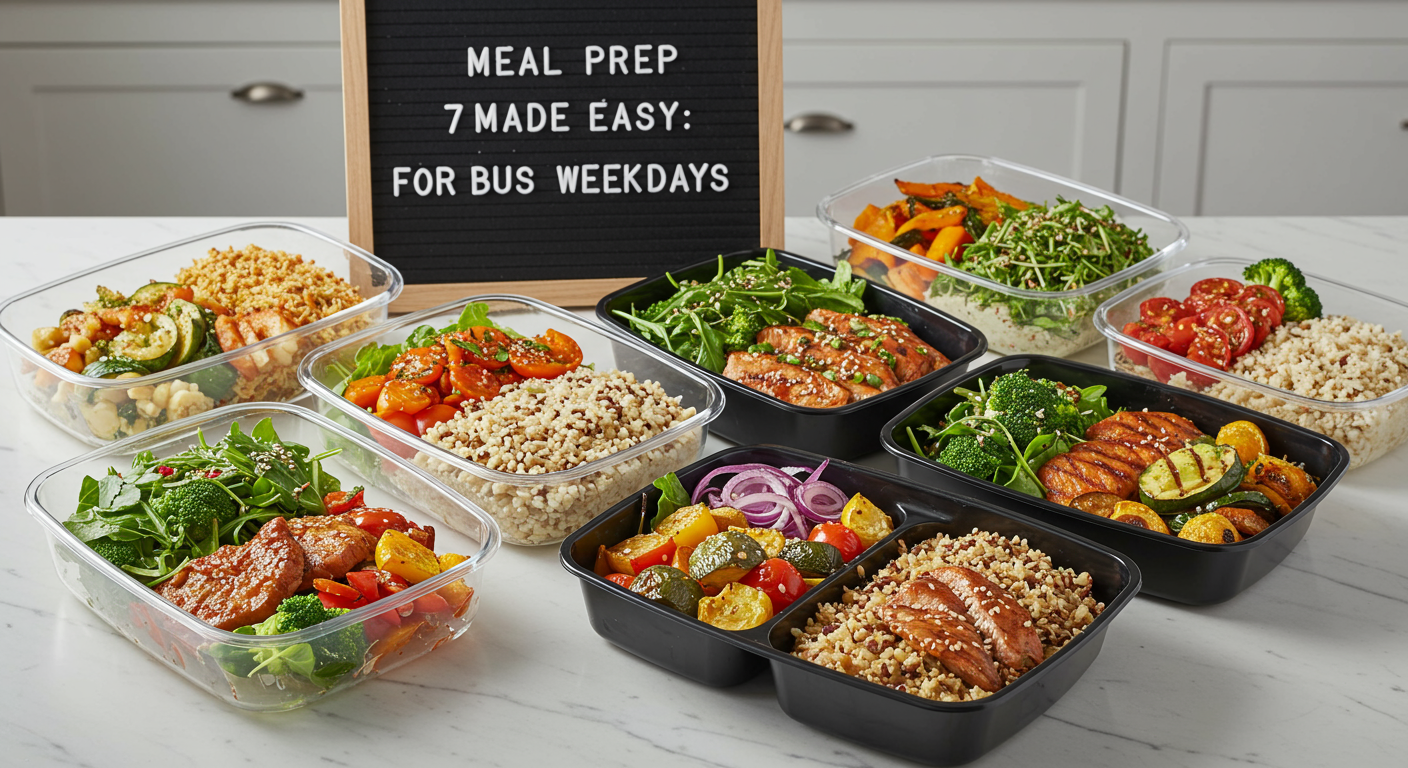 Meal Prep Made Easy: 7 Dishes for Busy Weekdays