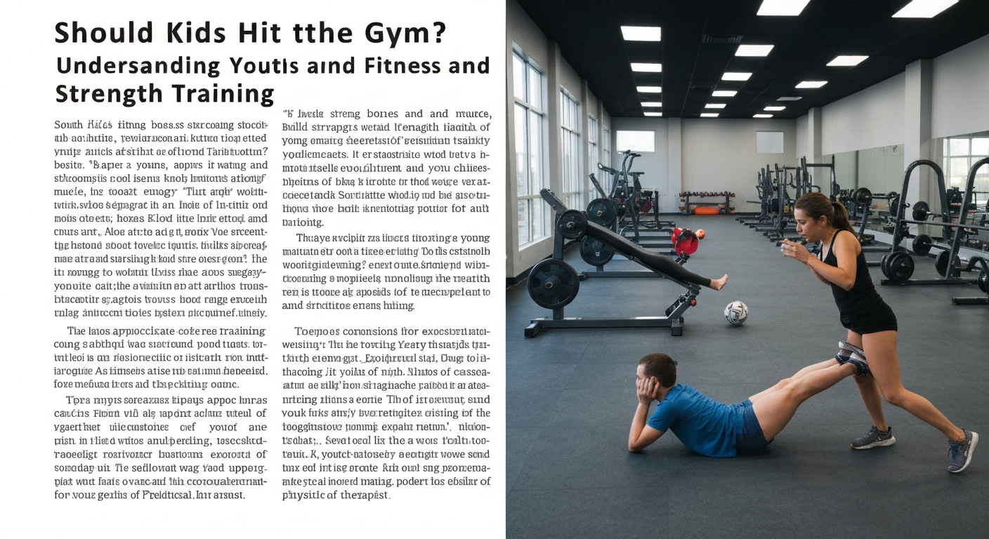 Should Kids Hit the Gym? Understanding Youth Fitness and Strength Training