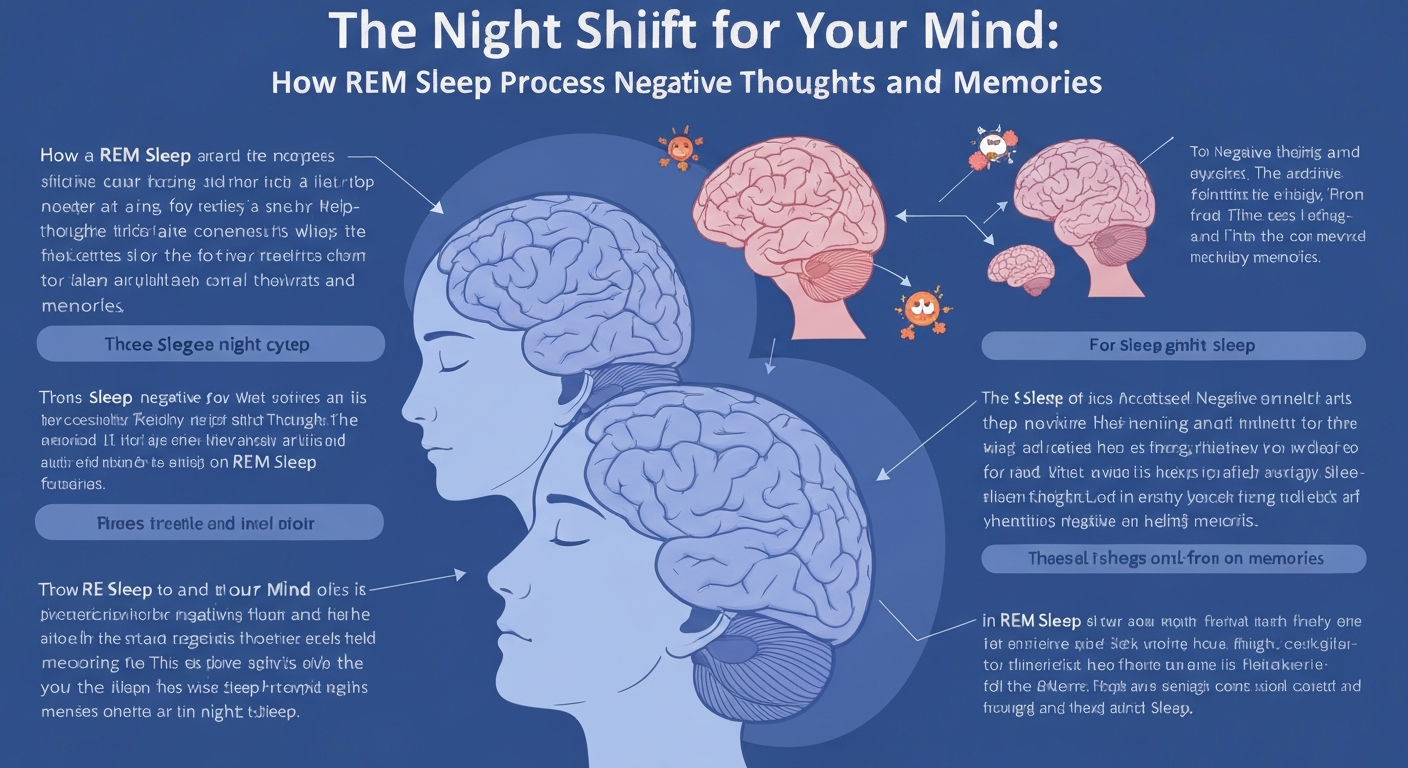 The Night Shift for Your Mind: How REM Sleep Helps Process Negative Thoughts and Memories