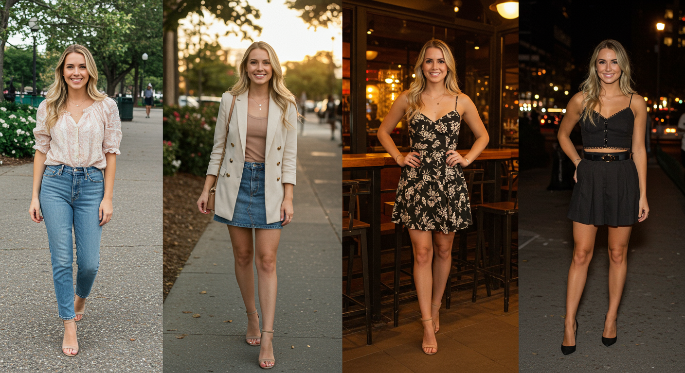 From Day to Night: Effortless Outfit Transformations