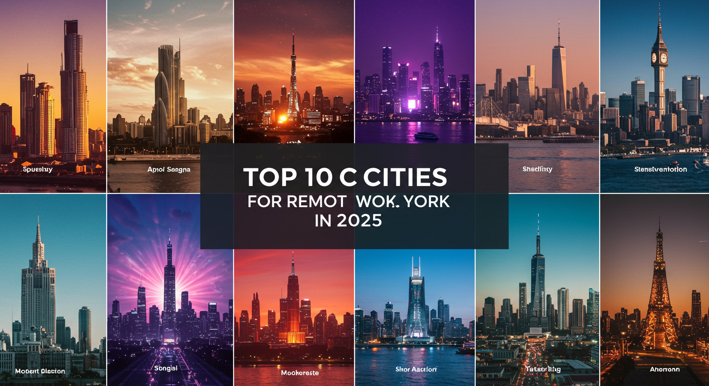 Top 10 Cities for Remote Work in 2025