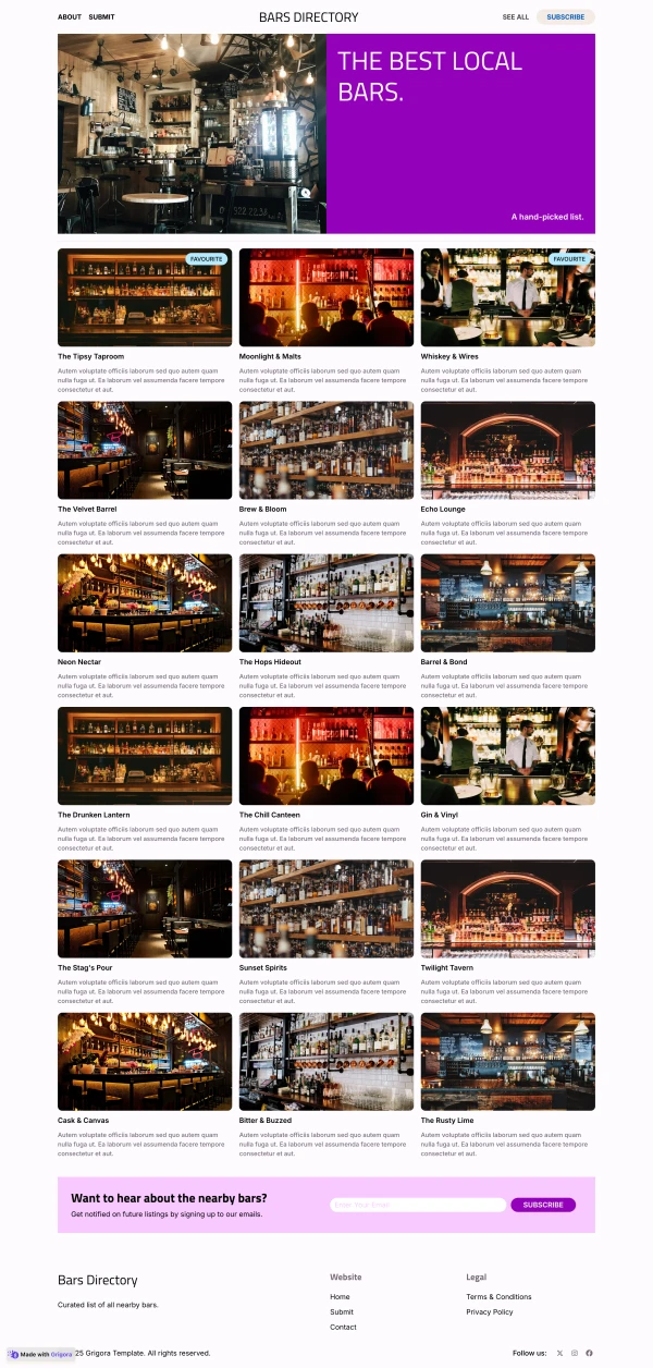 Local Bars