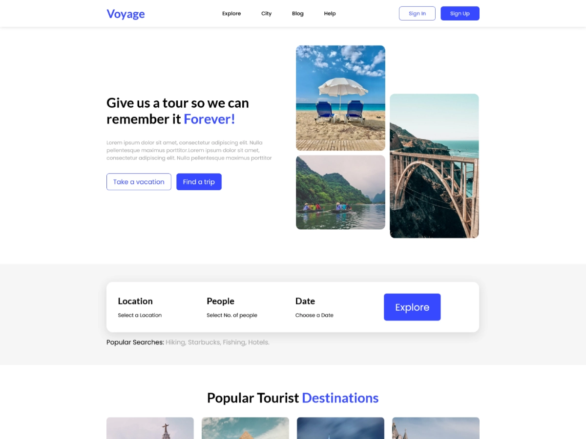 Voyage Template - Grigora