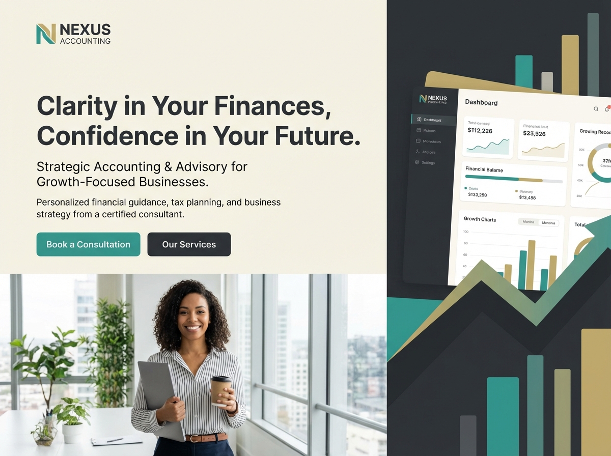 Build Your Authority Online with a Professional Accounting Consultant Website website preview