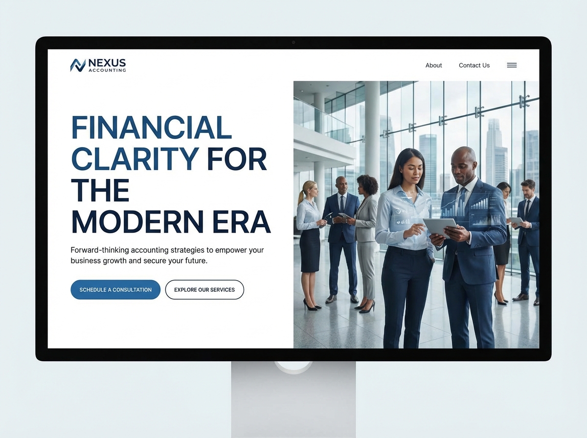Build a Professional Website for Your Accounting Firm website preview