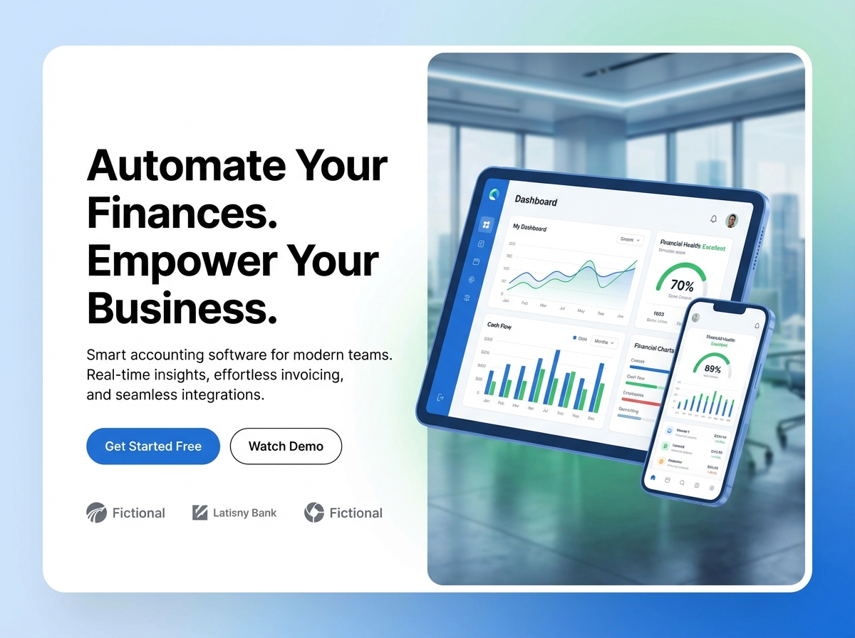 Build Your Own Modern Accounting Software Website website preview
