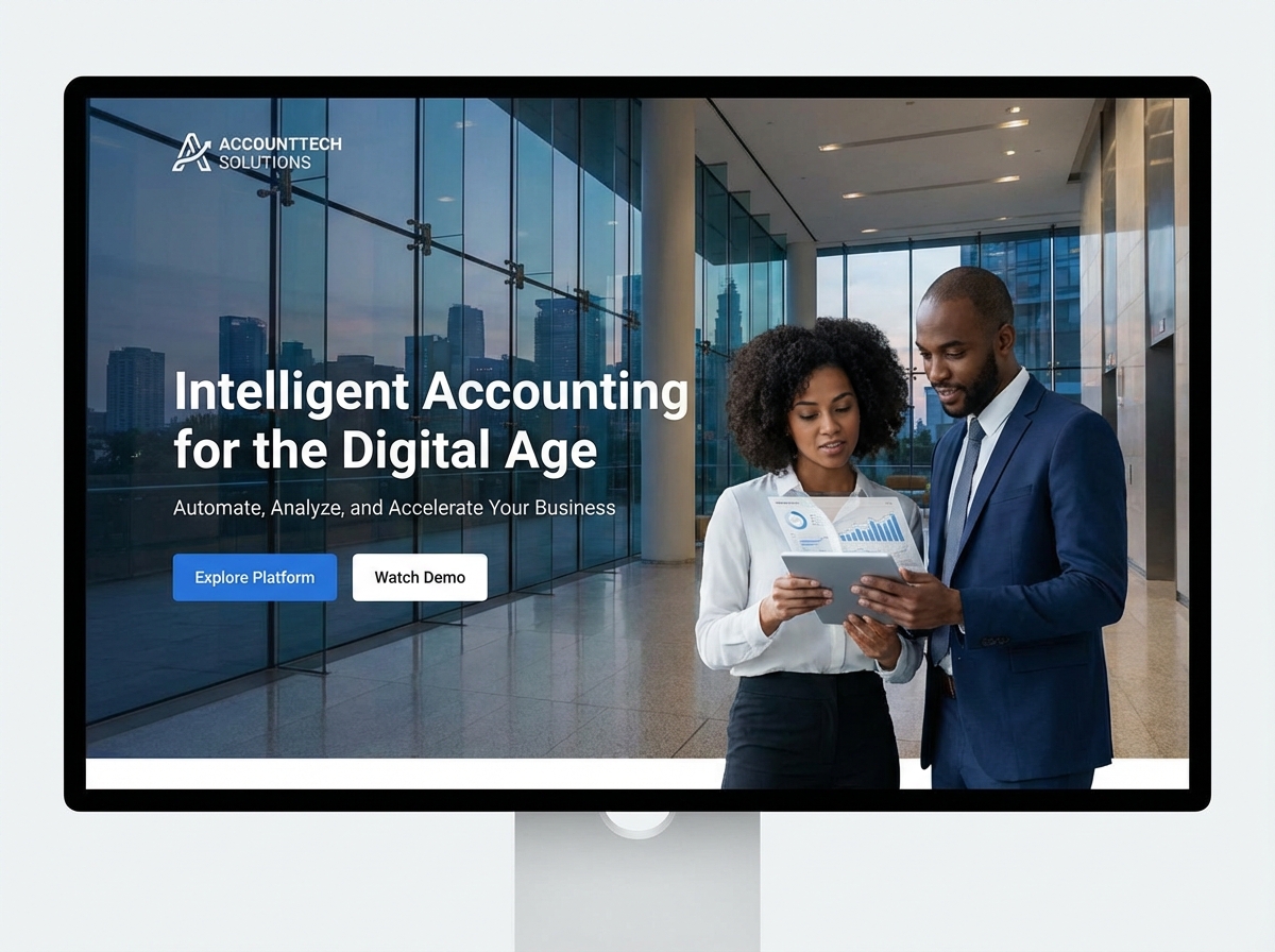 Build a Cutting-Edge Website for Your Accounting Technology website preview