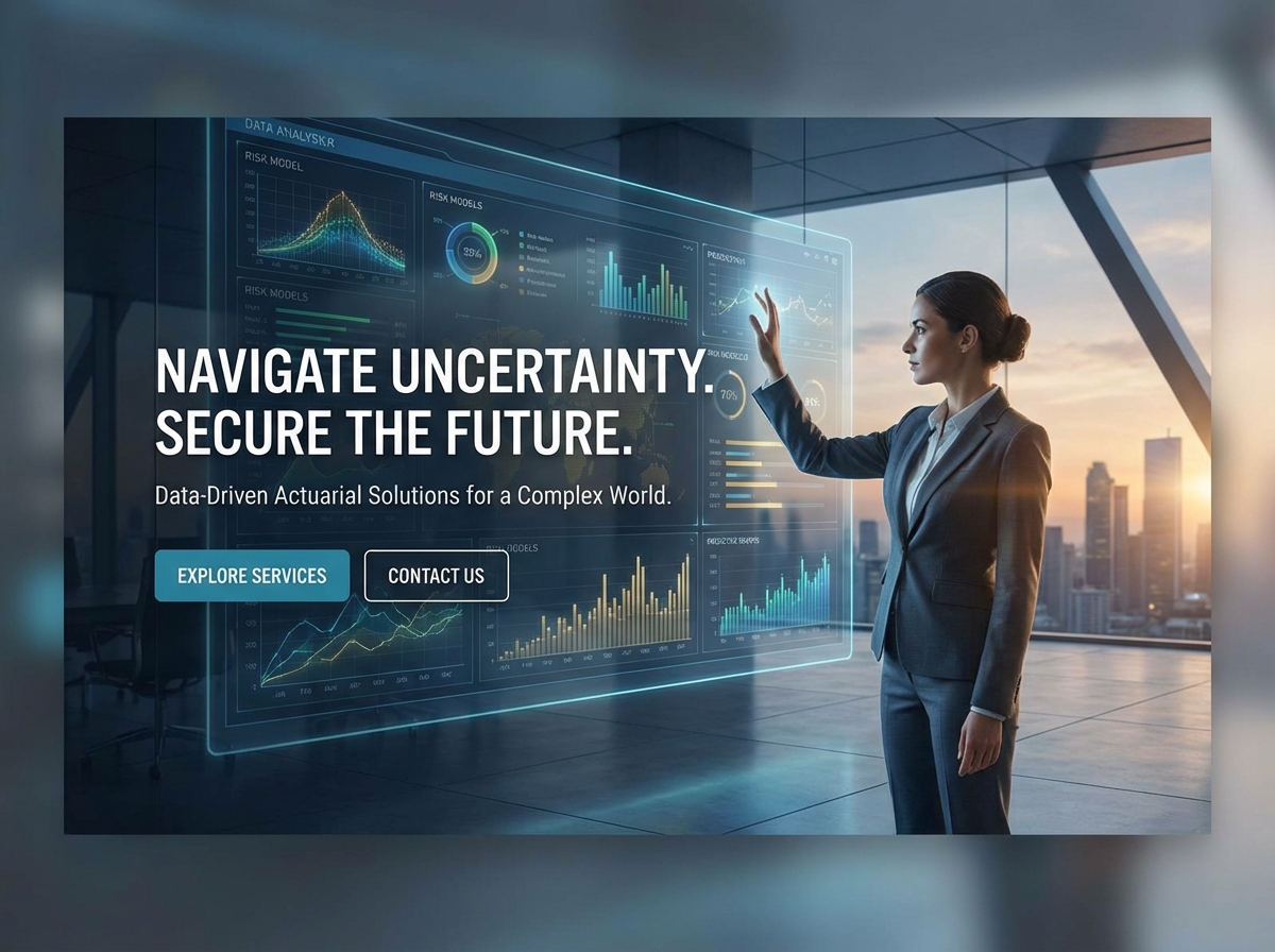 Build Your Premier Website for Actuarial Services website preview