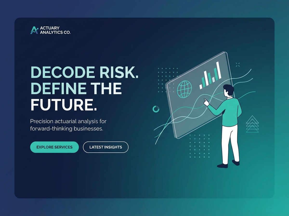 Build Your Professional Actuary Analyst Portfolio Today website preview