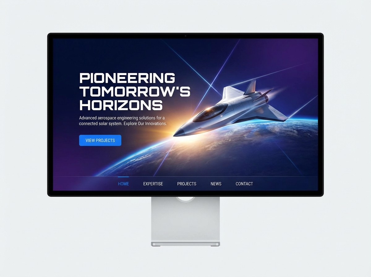 Build a Stellar Website for Your Aerospace Engineering website preview