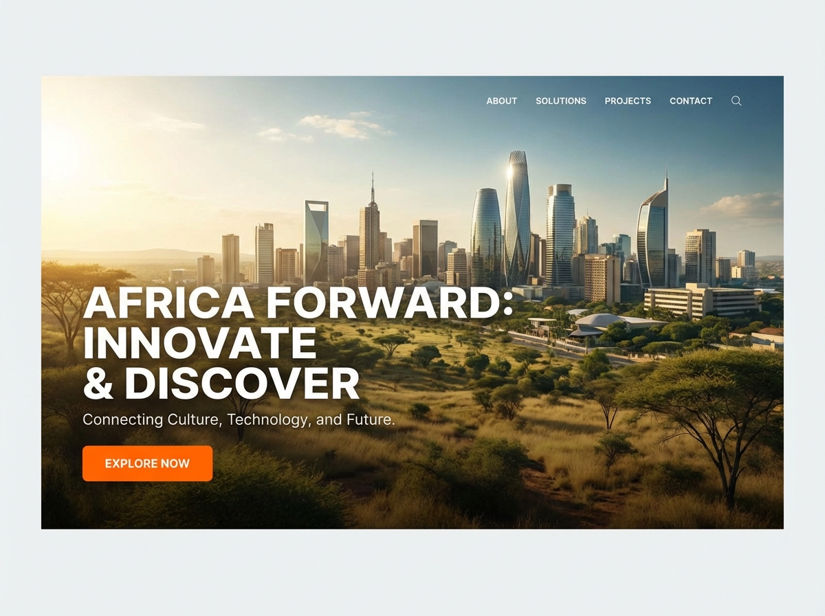 Build Your Digital Presence Across Africa website preview