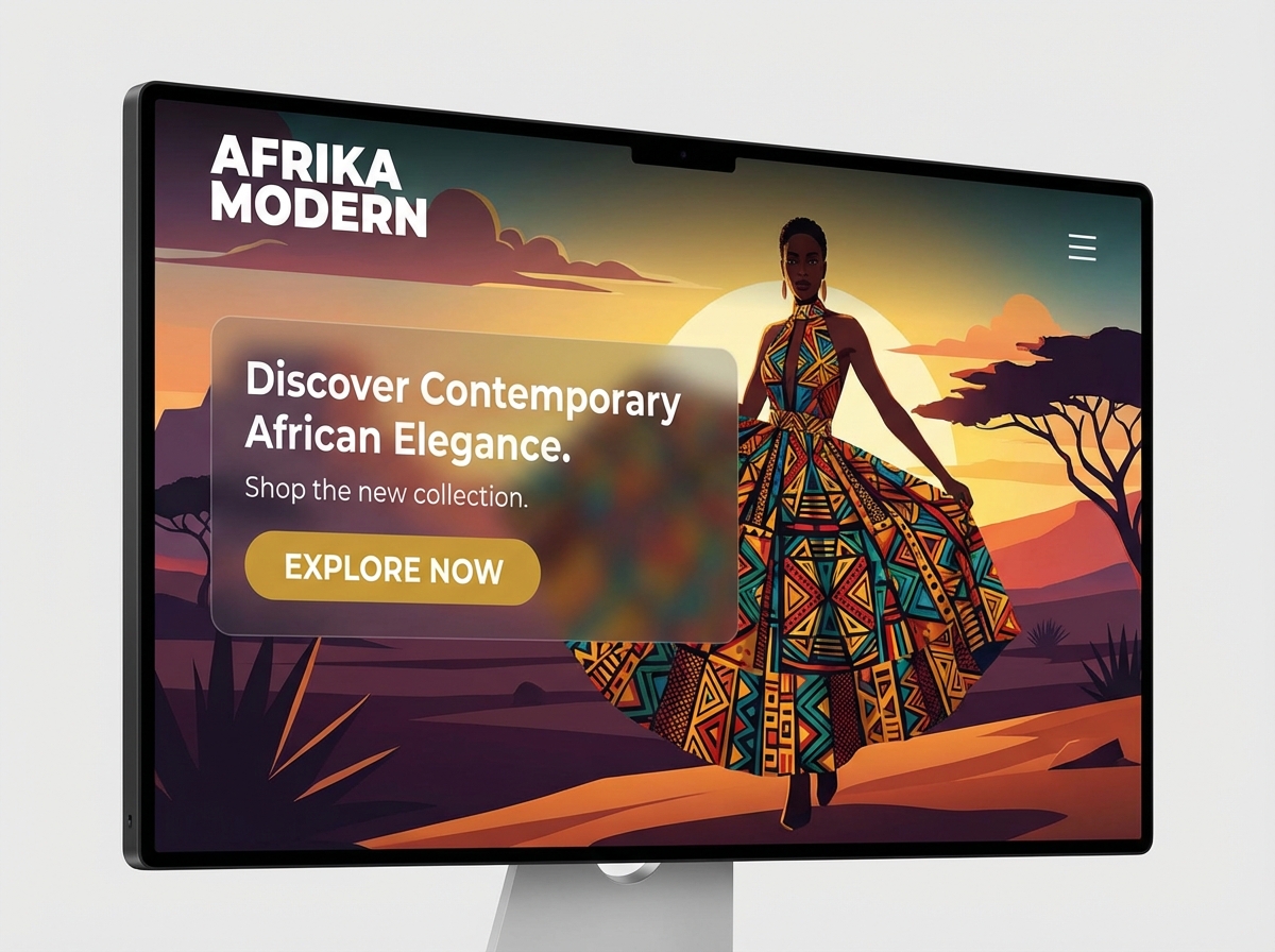 Stunning Websites for Your African Dresses Collection website preview